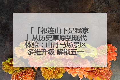 「祁连山下是我家」从历史草原到现代体验：山丹马场景区多维升级 解锁五一文旅新玩法