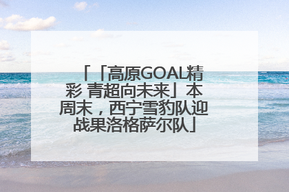 「高原GOAL精彩 青超向未来」本周末，西宁雪豹队迎战果洛格萨尔队