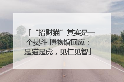 “招财猫”其实是一个熨斗 博物馆回应：是猫是虎，见仁见智