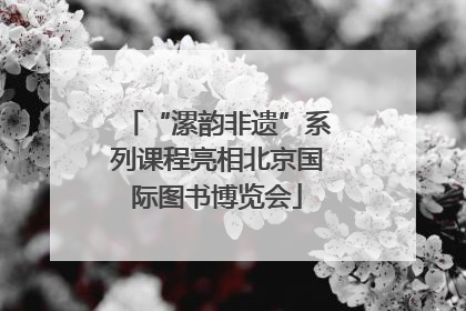 “漯韵非遗”系列课程亮相北京国际图书博览会