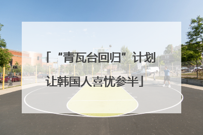 “青瓦台回归”计划让韩国人喜忧参半