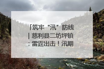 筑牢“汛”防线｜慈利县二坊坪镇：雷霆出击！汛期捕鱼被紧急叫停