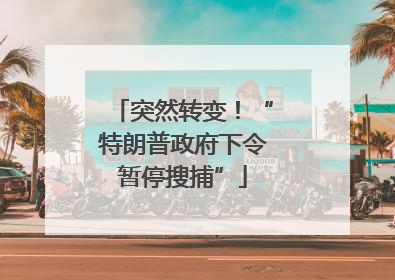 突然转变！“特朗普政府下令暂停搜捕”