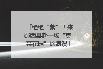 绝绝“紫”！来郧西县赴一场“莫奈花园”的浪漫