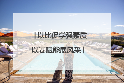 以比促学强素质 以赛赋能展风采