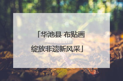 华池县 布贴画绽放非遗新风采