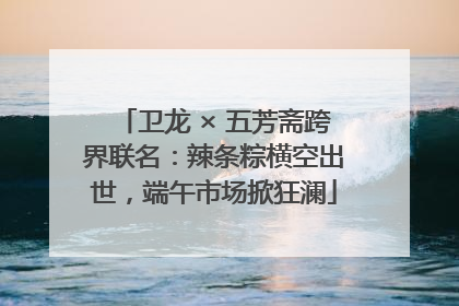 卫龙 × 五芳斋跨界联名：辣条粽横空出世，端午市场掀狂澜