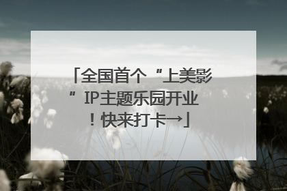 全国首个“上美影”IP主题乐园开业！快来打卡→