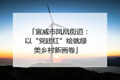 宣威市凤凰街道：以“党建红”绘就绿美乡村新画卷