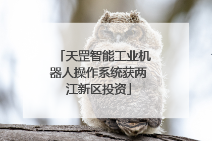 天罡智能工业机器人操作系统获两江新区投资