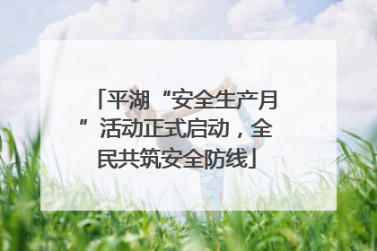 平湖“安全生产月”活动正式启动，全民共筑安全防线