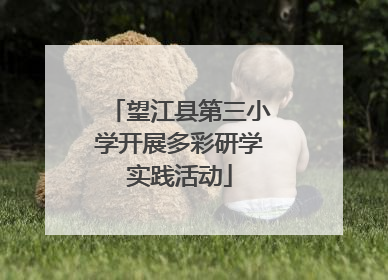 望江县第三小学开展多彩研学实践活动