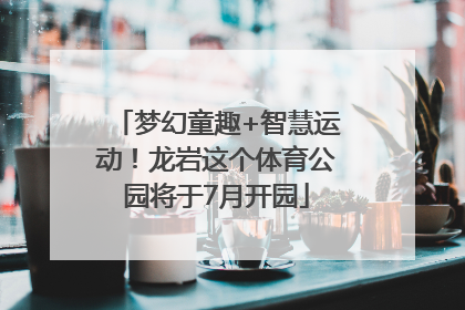 梦幻童趣+智慧运动！龙岩这个体育公园将于7月开园
