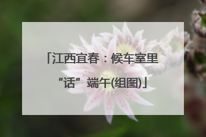 江西宜春：候车室里“话”端午(组图)