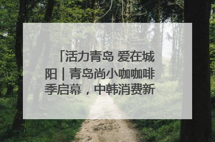 活力青岛 爱在城阳｜青岛尚小咖咖啡季启幕，中韩消费新场景点燃夏日热情