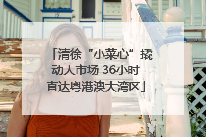 清徐“小菜心”撬动大市场 36小时直达粤港澳大湾区