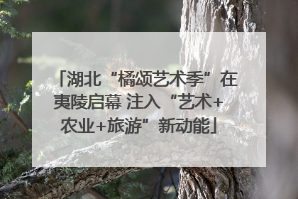 湖北“橘颂艺术季”在夷陵启幕 注入“艺术+农业+旅游”新动能