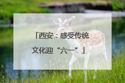 西安：感受传统文化迎“六一”
