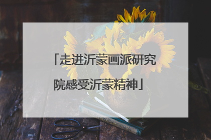 走进沂蒙画派研究院感受沂蒙精神