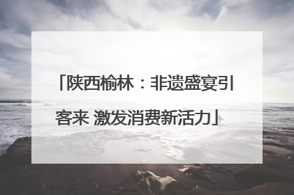 陕西榆林：非遗盛宴引客来 激发消费新活力