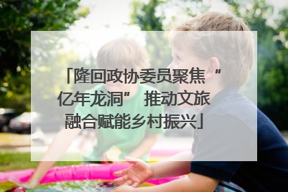 隆回政协委员聚焦“亿年龙洞” 推动文旅融合赋能乡村振兴