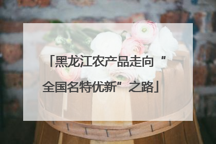 黑龙江农产品走向“全国名特优新”之路
