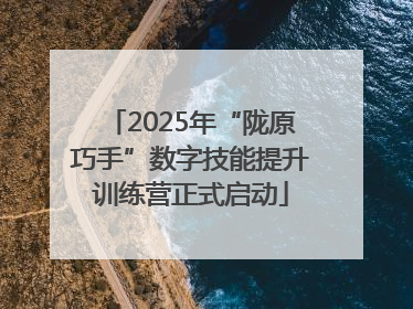 2025年“陇原巧手”数字技能提升训练营正式启动