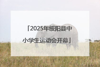 2025年绥阳县中小学生运动会开幕