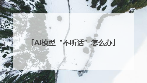 AI模型“不听话”怎么办